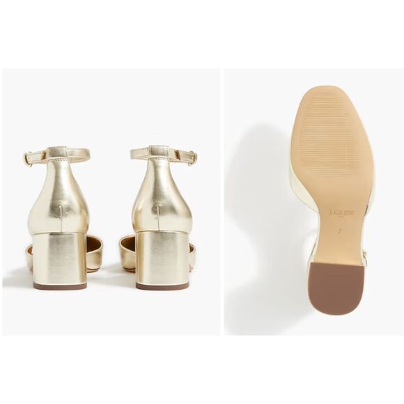 J Crew Ankle Strap Shoe, size 8 - Picture 2 of 6